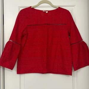 GAP puff sleeve top
